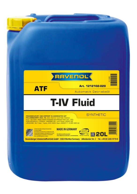 RAVENOL ATF T-IV Fluid 20 L