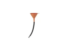 Trychtýř s pružnou výtokovou hadicí, plastový, průměr 150 mm - PRESSOL 02 665